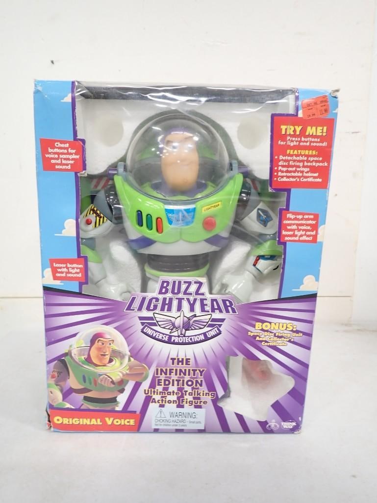 Disney Toy Story Buzz Lightyear The Infinity Edition Ultimate Talking Action Figure New in Package (1 of 7)