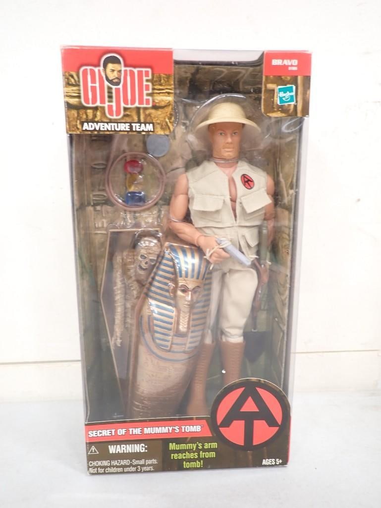 GI Joe Adventure Team Secret of the Mummy's Tomb 12" Action Figure New in Package Hasbro (1 of 6)