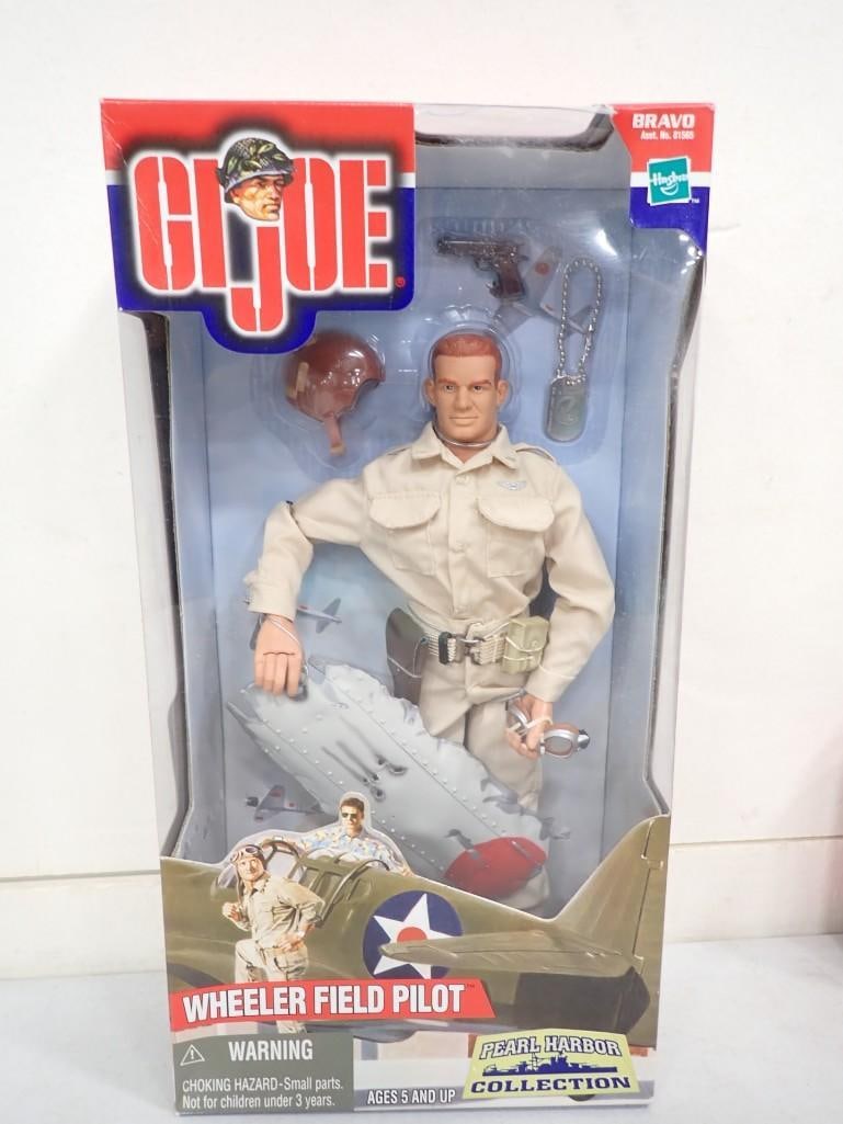 GI Joe Wheeler Field Pilot Pearl Harbor Collection 12" Action Figure New in Package (1 of 5)