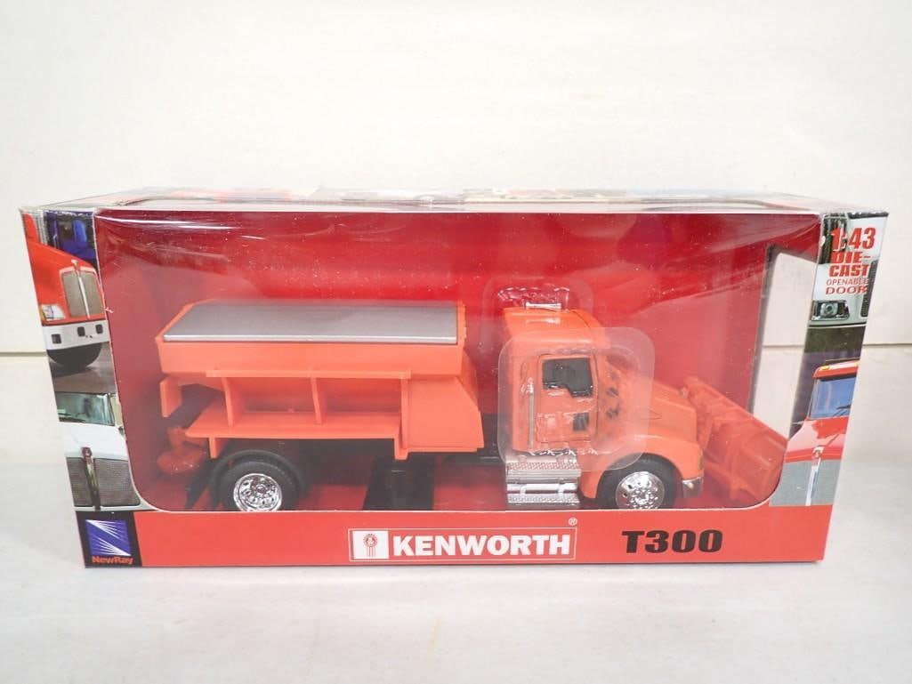 Kenworth T300 1:43 Scale Die Cast Dump Truck New in Package: Kenworth T300 1:43 Scale Die Cast Dump Truck New in Package