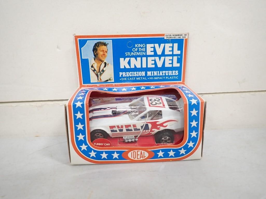 Vtg 1977 Evel Knievel Precision Miniatures Funny Car by Ideal NOS New Old Stock (1 of 5)