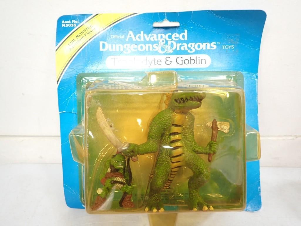 Vintage LJN Official Advanced Dungeons & Dragons Troglodyte & Goblin Figure NOS New Old Stock (1 of 6)