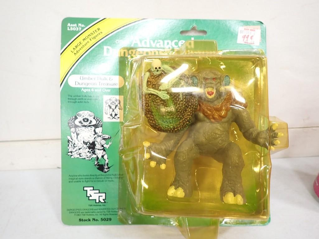 Vintage LJN Official Advanced Dungeons & Dragons Umber Hulk & Dungeon Treasure Figures NOS New Old S (1 of 7)