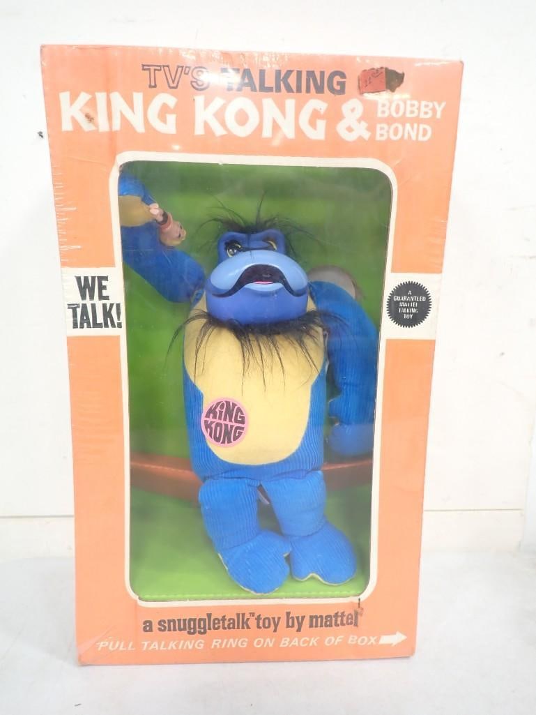 Vintage Mattel King Kong & Bobby Bond Puppet in Original Box (1 of 7)