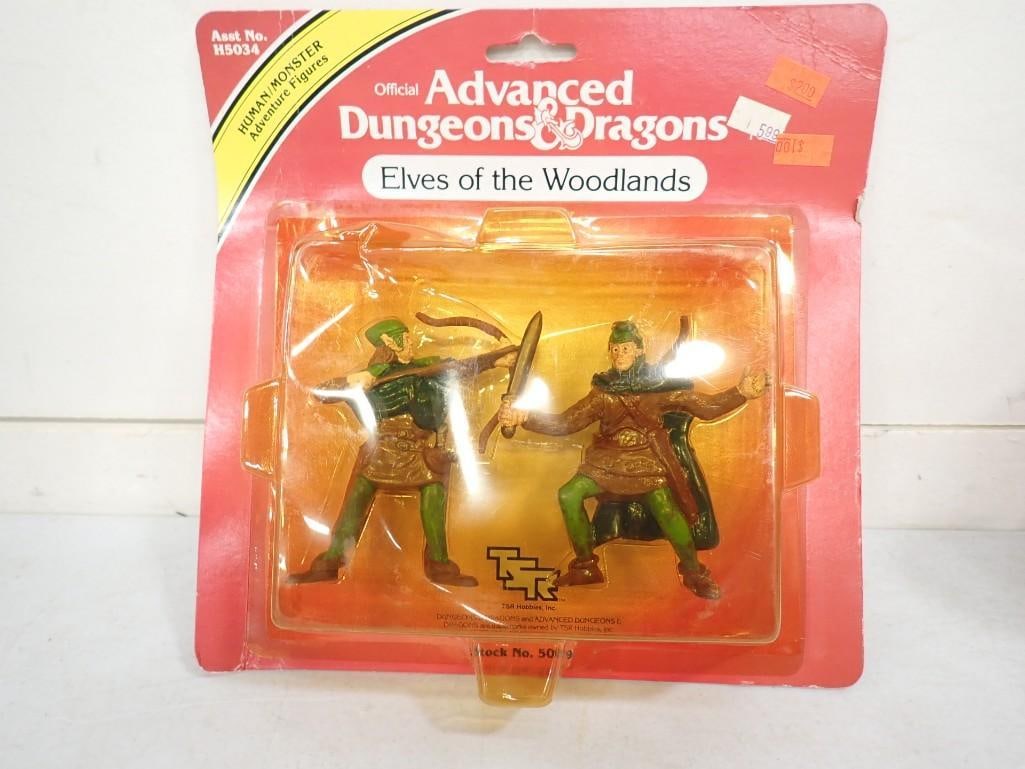 Vtg LJN Official Advanced Dungeons & Dragons Elves of the Woodlands Figure NOS New Old Stock (1 of 7)