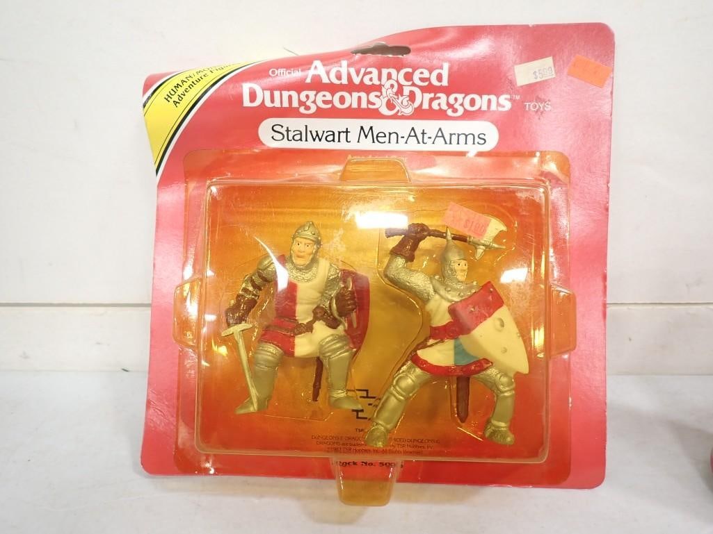 Vtg LJN Official Advanced Dungeons & Dragons Stalwart Men-At-Arms Figure NOS New Old Stock (1 of 7)