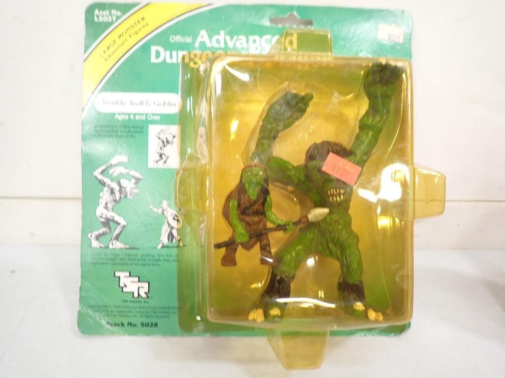 Vtg LJN Official Advanced Dungeons & Dragons Terrible Troll & Goblin Figure NOS New Old Stock (1 of 6)