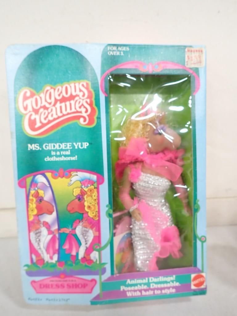 Vtg 1979 Gorgeous Creatures Ms Giddee Yup Doll by Mattel NOS New Old Stock: Vintage 1979 Gorgeous Creatures Ms Giddee Yup Doll by Mattel NOS New Old Stock