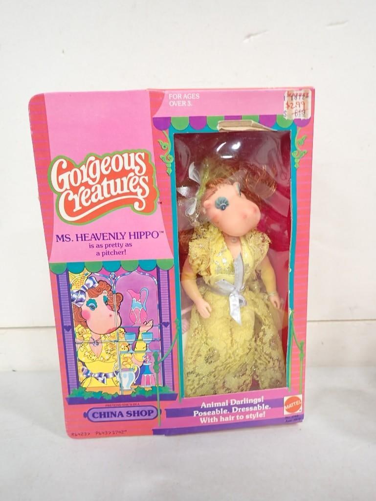 Vtg 1979 Gorgeous Creatures Ms Heavenly Hippo Doll by Mattel NOS New Old Stock: Vintage 1979 Gorgeous Creatures Ms Heavenly Hippo Doll by Mattel NOS New Old Stock