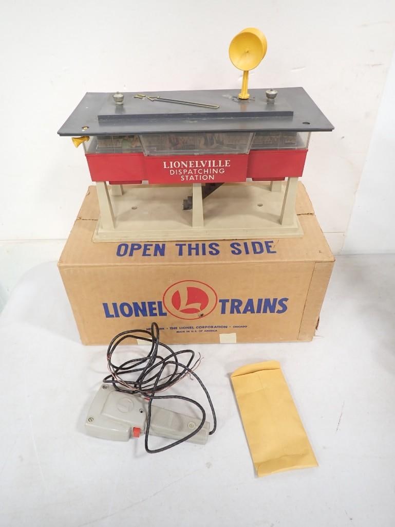 Vintage Lionel 465 Sound Dispatch Station with Original Box Accessory for Model Railroads and Trains (1 of 6)