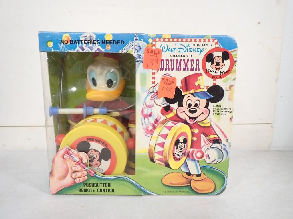 Vintage Walt Disney Character Drummer Donald Duck NOS New Old Stock: Vintage Walt Disney Character Drummer Donald Duck NOS New Old Stock