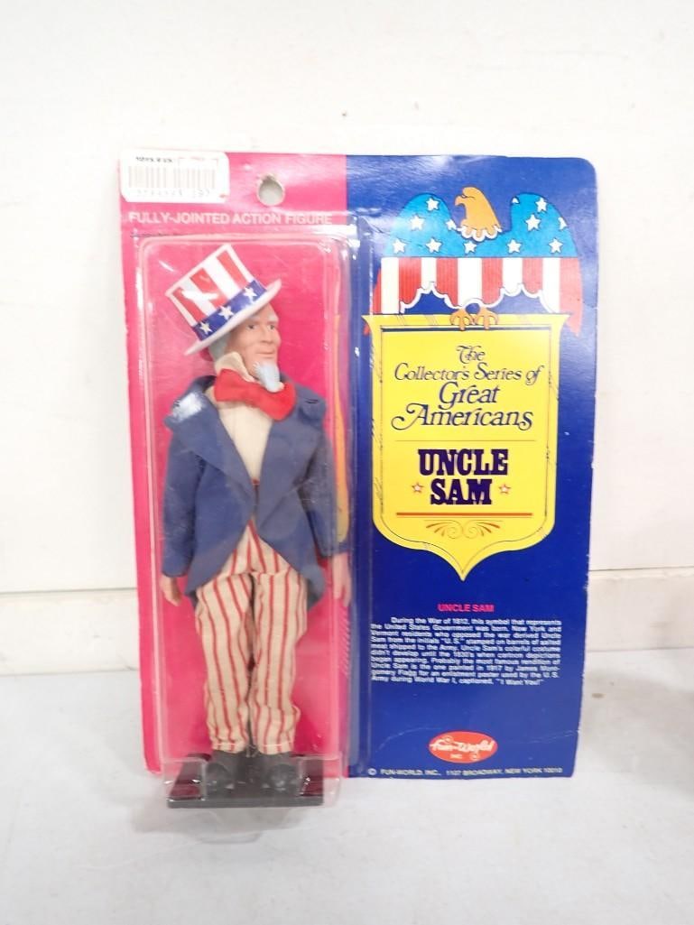Vintage Uncle Sam Figure The Collector's Series of Great Americans NOS New Old Stock (1 of 5)