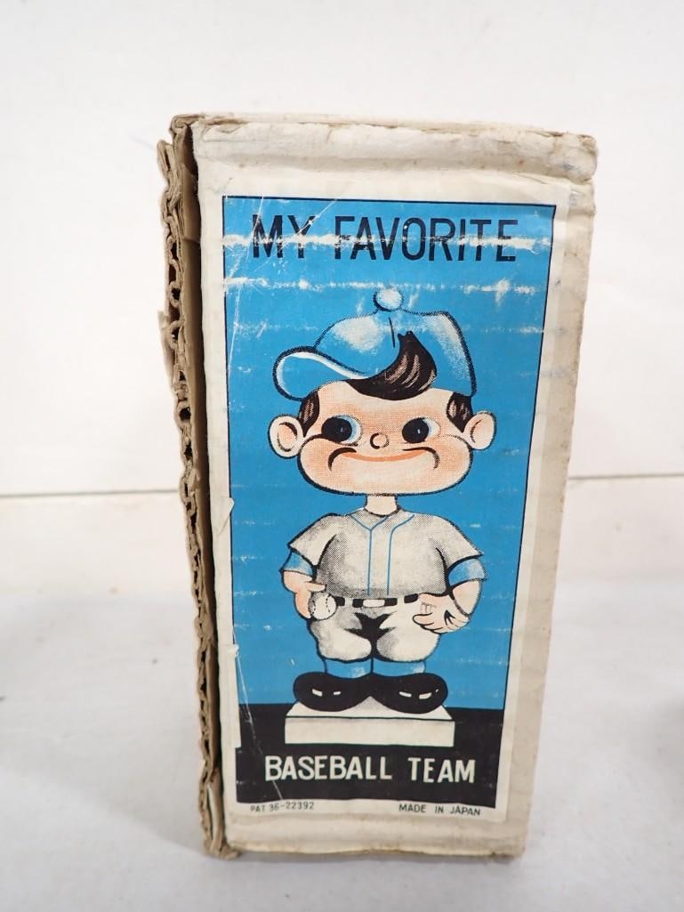 Vtg 1960s Angels My Favorite Baseball Team Bobblehead in Original Box (1 of 6)