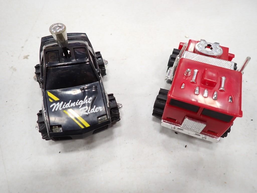 2 Stomper Rough Riders incl Pontiac Midnight Rider Toy Car and 4X4 Toy Truck (1 of 5)