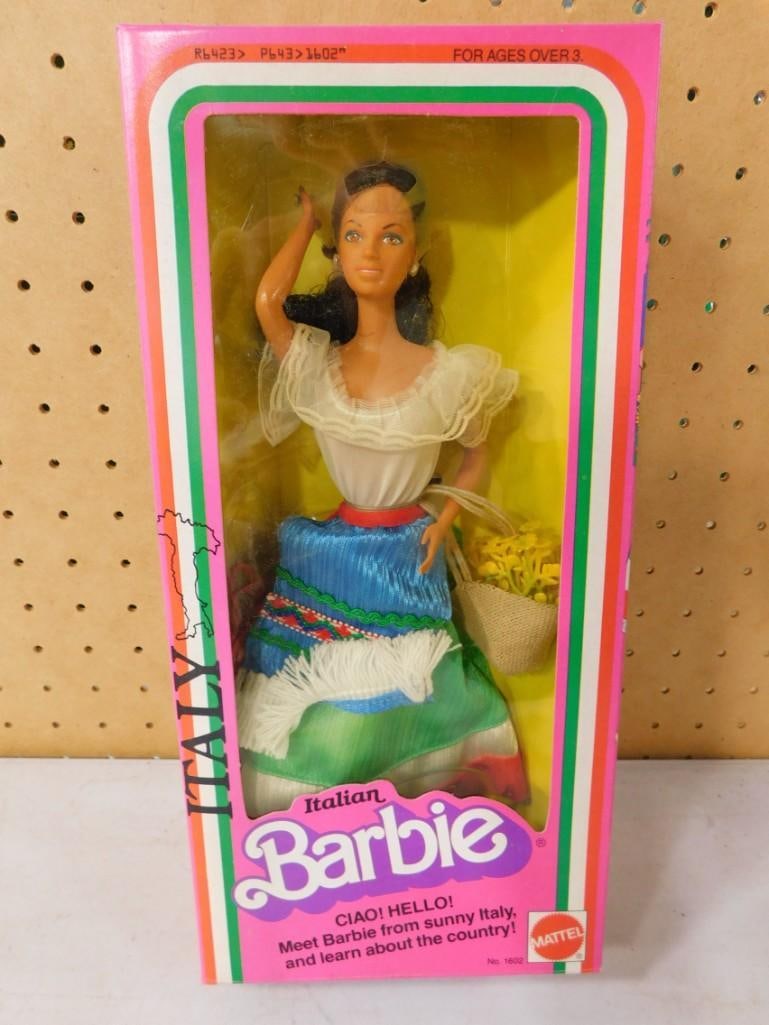 Vtg 1979 Italy Italian Barbie by Mattel NOS New Old Stock Barbie Dolls of the World (1 of 4)