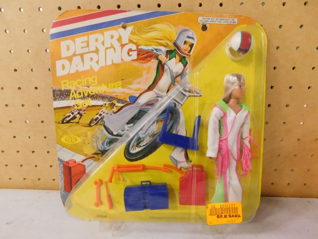 Vtg 1975 Ideal Derry Daring Racing Adventure Action Figure NOS New Old Stock: Vintage 1975 Ideal Derry Daring Racing Adventure Action Figure NOS New Old Stock no 3352-2