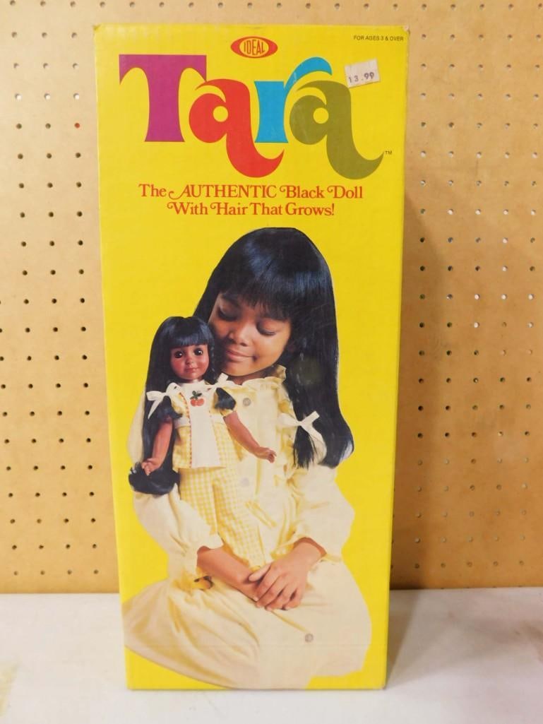 Vtg 1976 Ideal Tara African American Doll with Hair that "Grows" NOS New Old Stock (1 of 7)