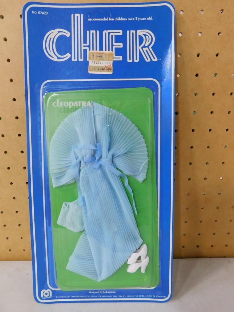 Vtg 1976 Cher Designer Collection Cleopatra Designed by Bob Mackie Doll Fashion Outfit NOS New Ol (1 of 4)