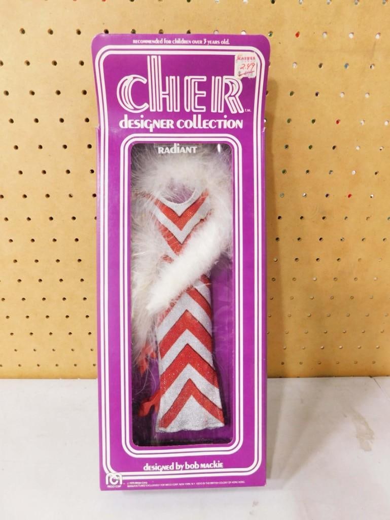 Vtg 1976 Cher Designer Collection Radiant Designed by Bob Mackie Doll Fashion Outfit NOS New Ol (1 of 4)