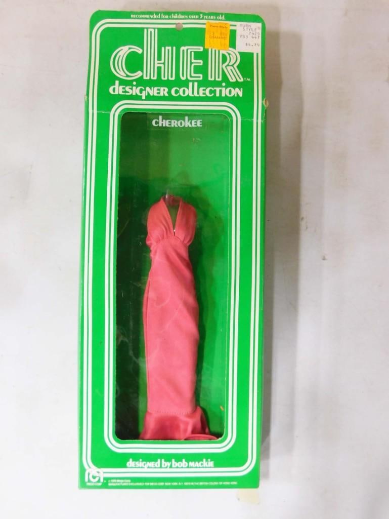 Vtg 1976 Cher Designer Collection Cherokee Designed by Bob Mackie Doll Fashion Outfit in Original Bo (1 of 5)