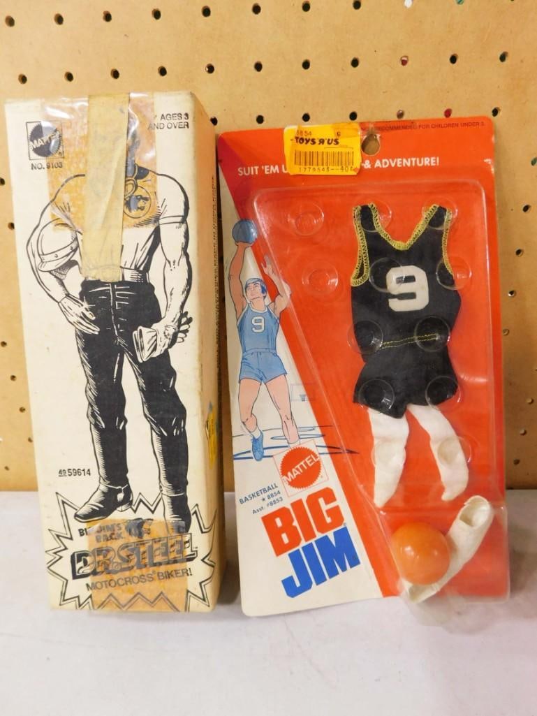 Vtg Big Jim's Dr Steel Motocross Racer Action Figure with Big Jim Outfit (1 of 5)