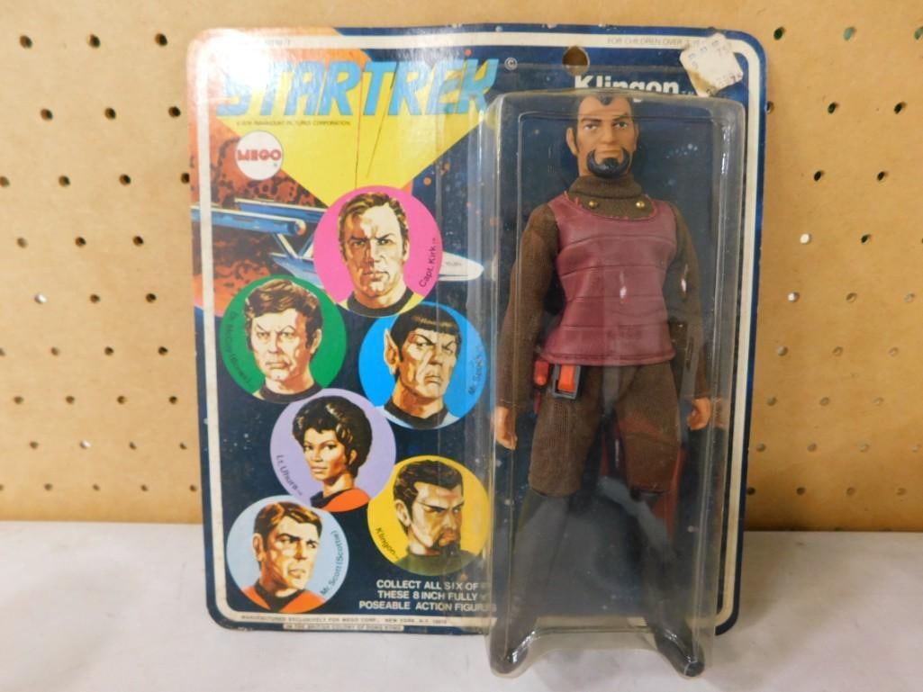 Vtg 1974 Star Trek Klingon Action Figure by Mego NOS New Old Stock (1 of 4)