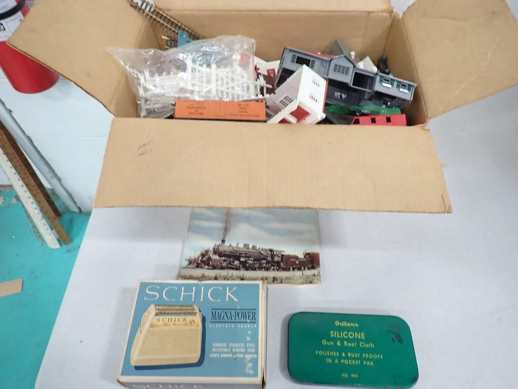 Lot of assorted Model Train Accessories, Models, track, etc. (1 of 7)