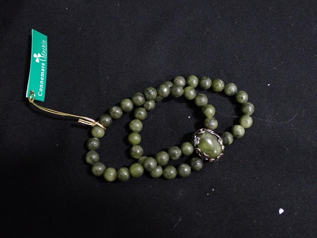 Sterling Silver and Connemara Marble Bracelet J.C. Walsh & Sons (1 of 7)