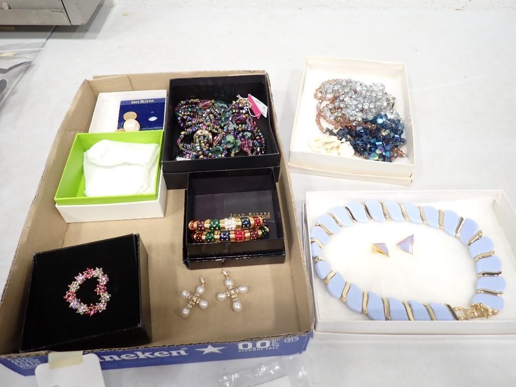Costume Jewelry incl Joan Rivers, Bracelets, Necklaces, Pins, etc (1 of 8)