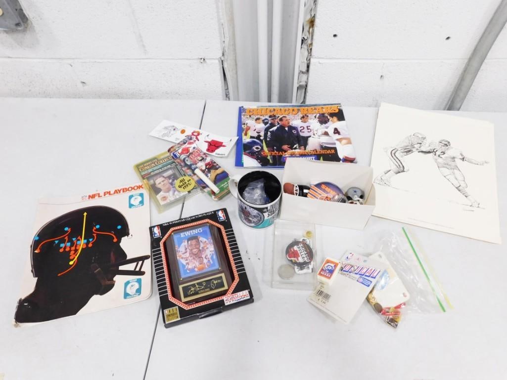 Sports Junk Drawer Lot incl Cards, Baseball, Football (1 of 9)