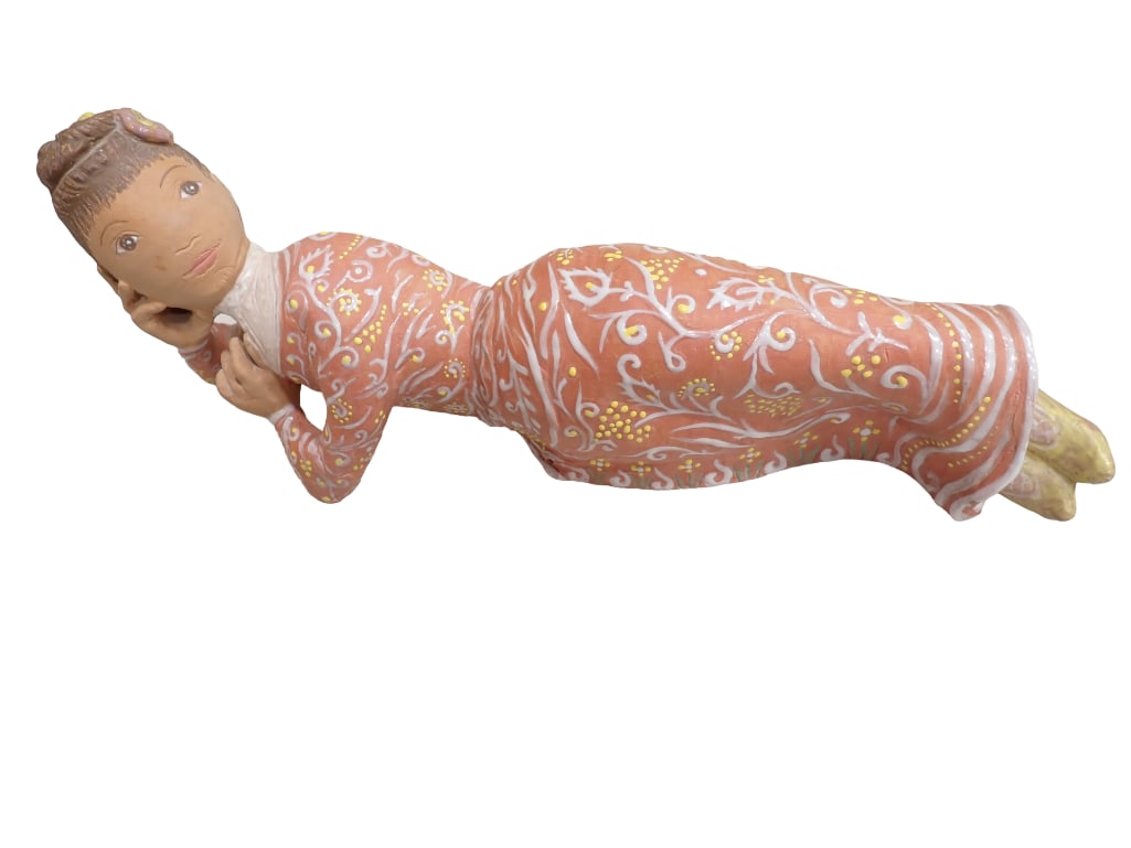 Margit Kovacs Loves Me Loves Me Not Statue 16": Margit Kovacs Loves Me Loves Me Not Statue 16"