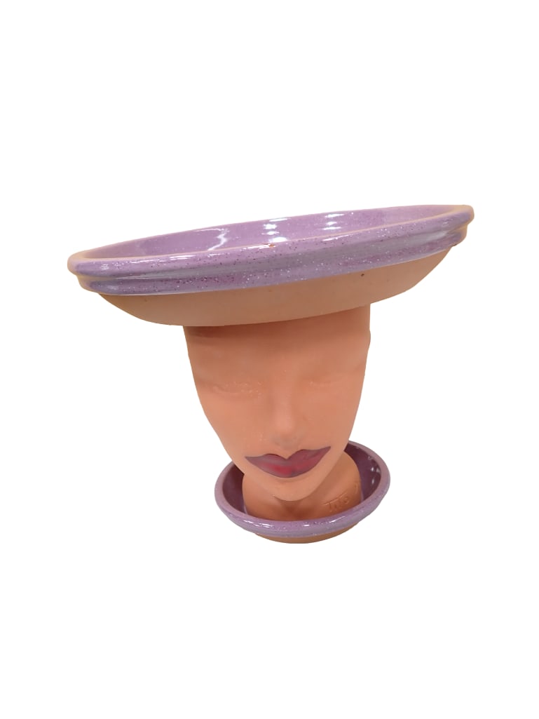 Tito Pottery Ceramic Party Hat Platter Vase Planter (1 of 8)