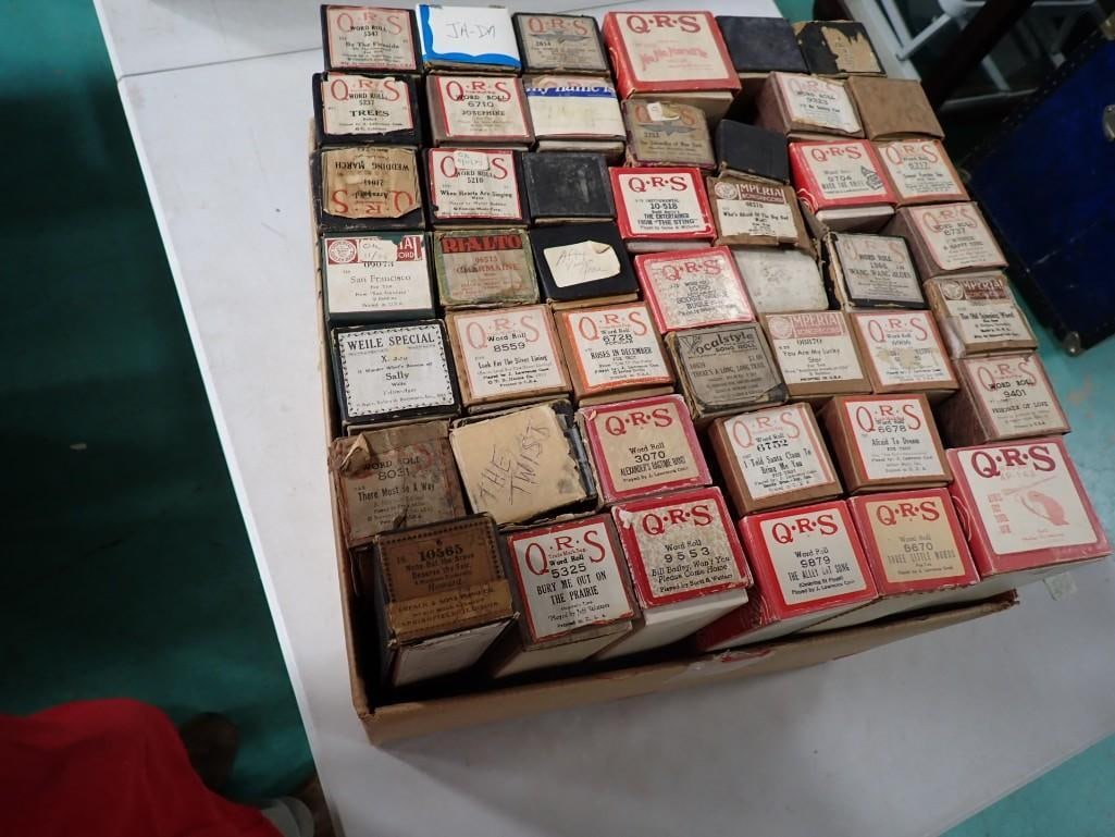 Large Lot of Player Piano Rolls Mostly QRS: Large Lot of Player Piano Rolls Mostly QRS