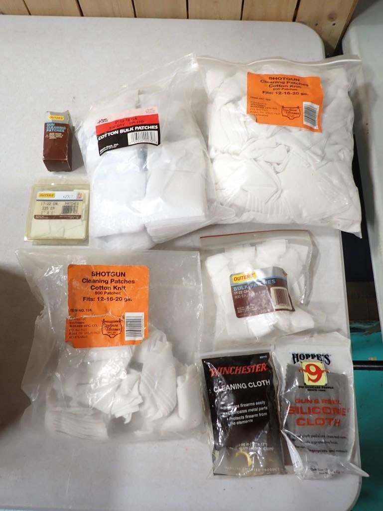 Shotgun Cleaning Patches and More Hunters Lot: Shotgun Cleaning Patches and More Hunters Lot