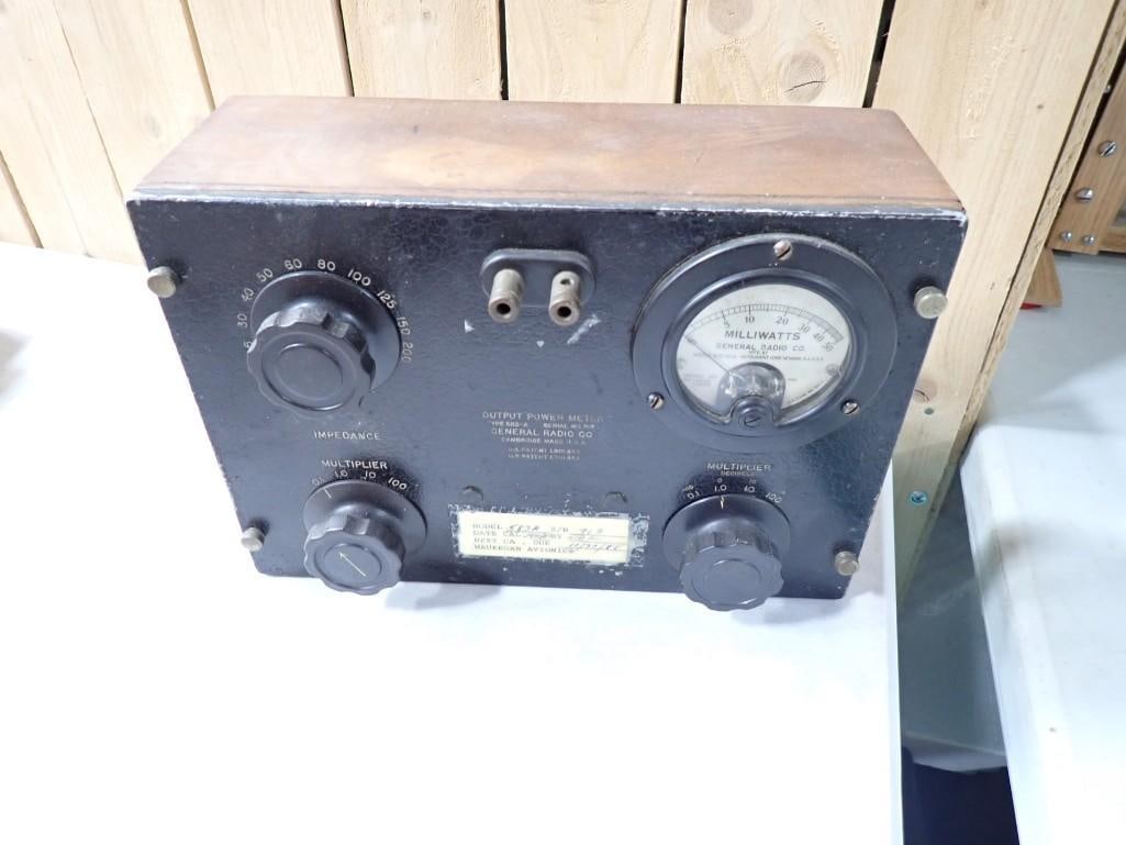 1930s General Radio Output Power Meter (1 of 6)