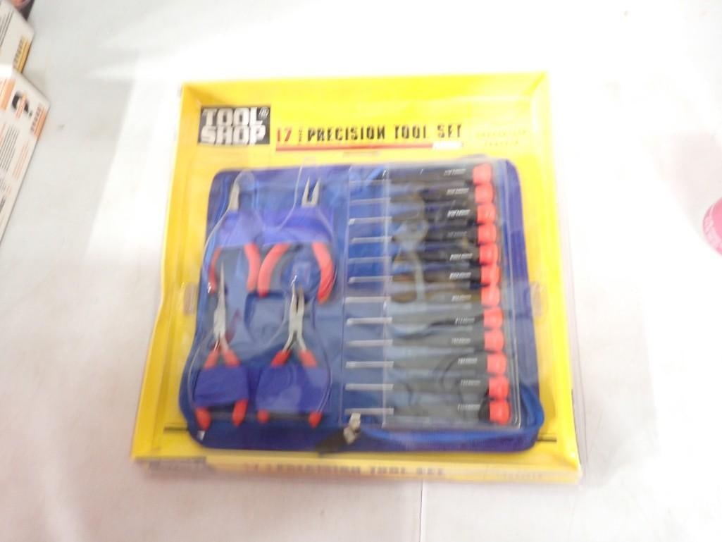 NIB Tool Shop 17 pc Tool Set Screwdrivers Pliers New in Package (1 of 4)