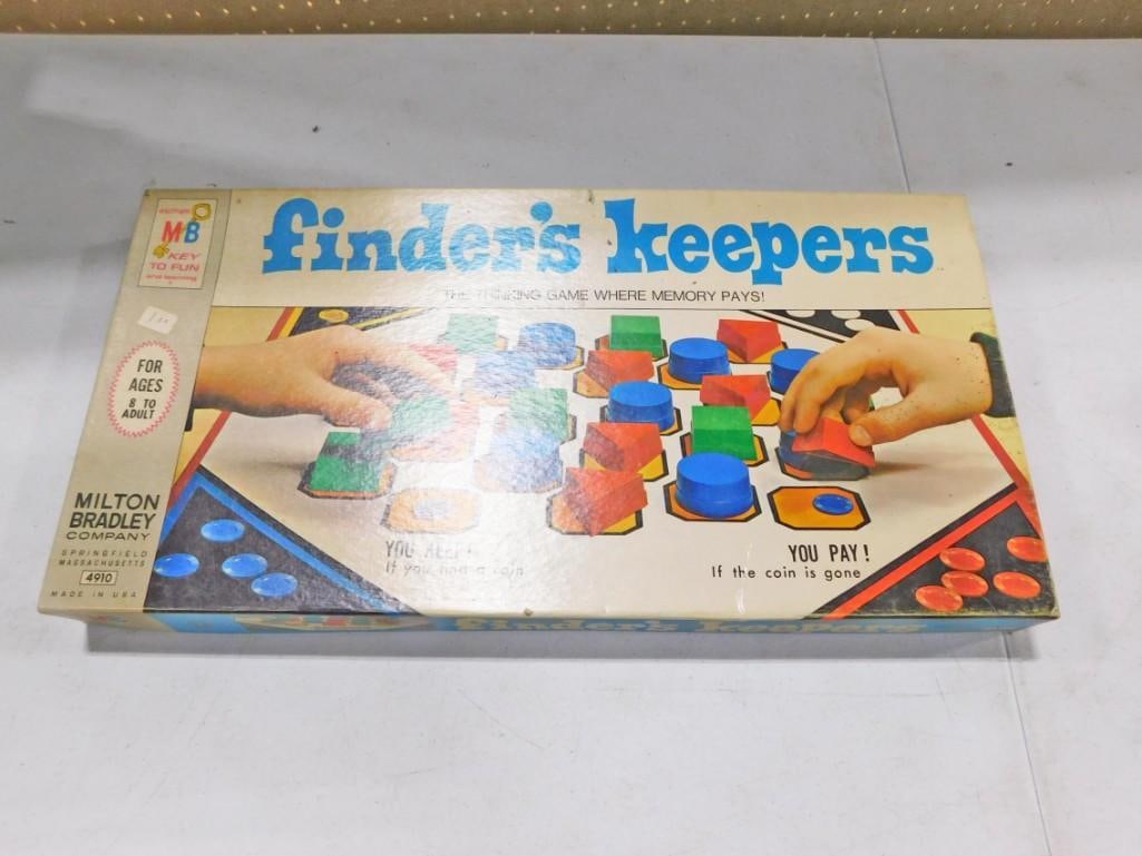 Vtg 1969 Finder's Keepers Board Game by Milton Bradley (1 of 4)