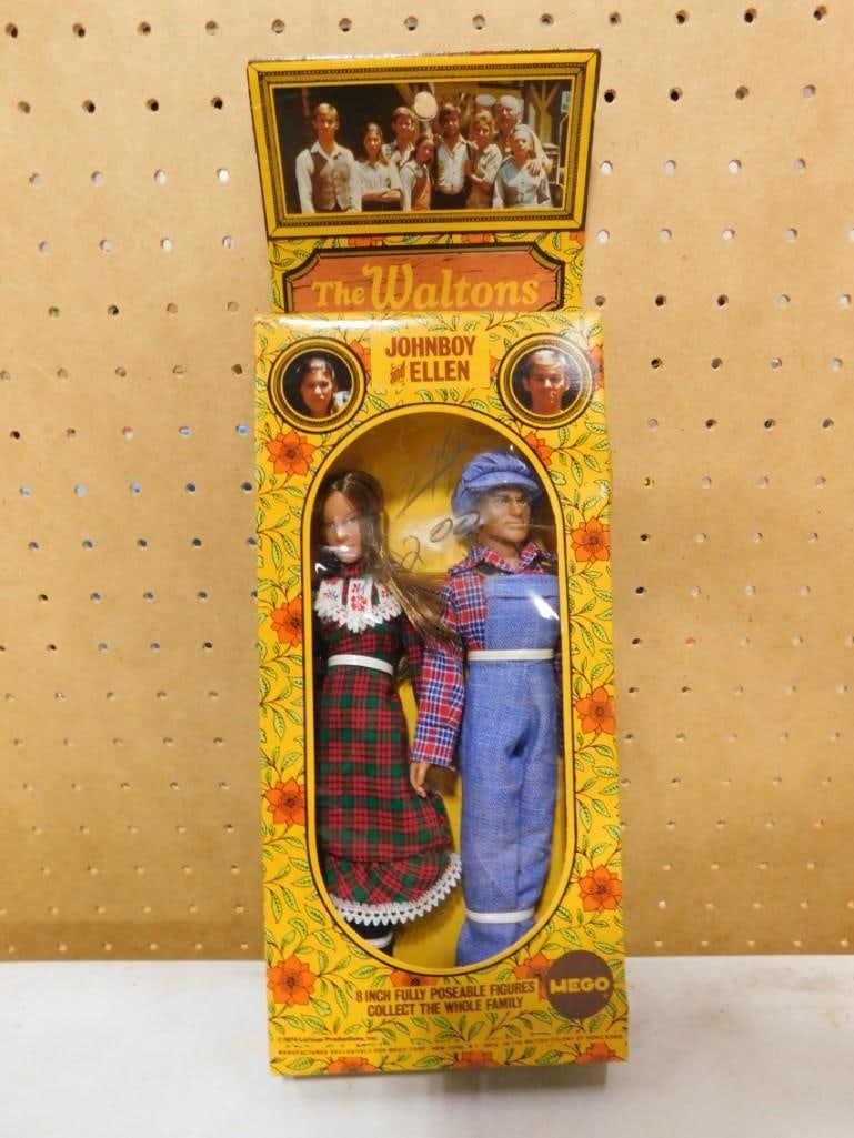 Vtg 1974 The Waltons Johnboy and Mary Ellen Dolls or Figures by Mego NOS New Old Stock (1 of 6)