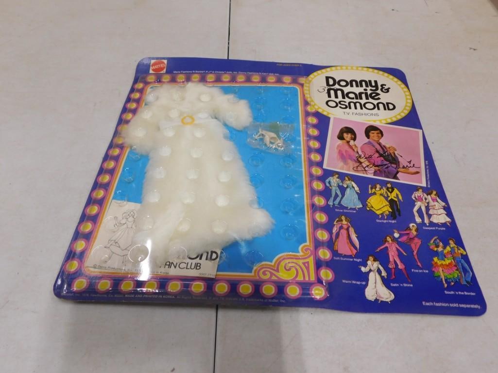 Vintage Donny & Marie Osmond TV Fashions New Old Stock 1976 Mattel: Vintage Donny & Marie Osmond TV Fashions New Old Stock 1976 Mattel