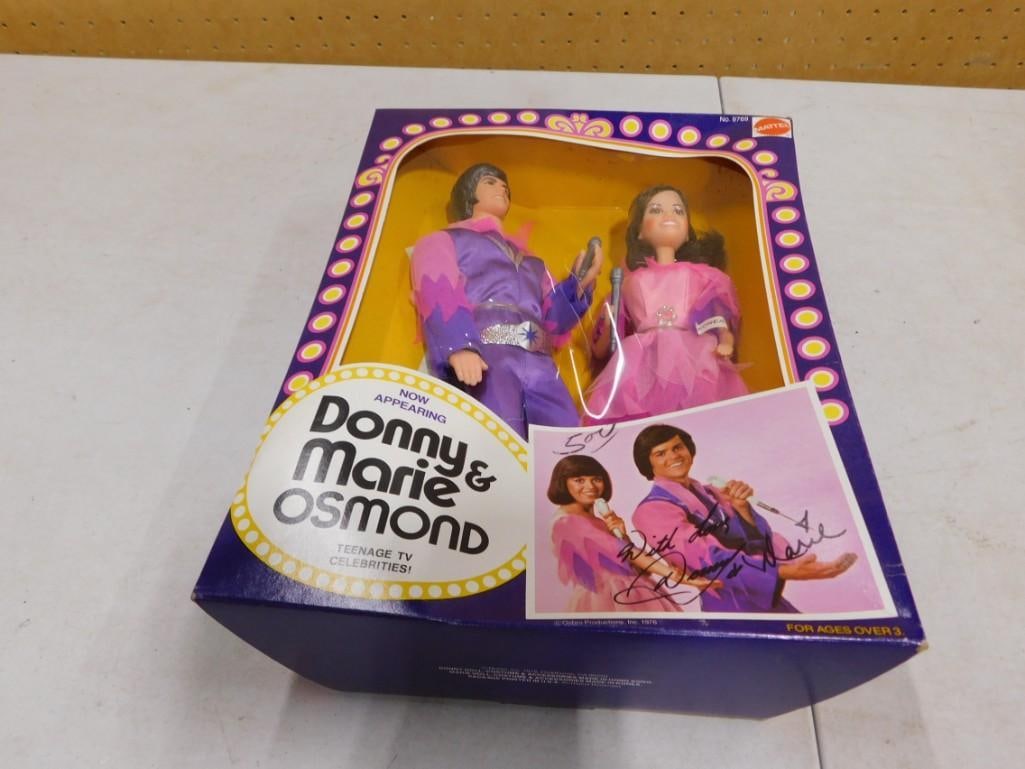 Vintage Donny & Marie Osmond Dolls New Old Stock 1976 Mattel: Vintage Donny & Marie Osmond Dolls New Old Stock 1976 Mattel