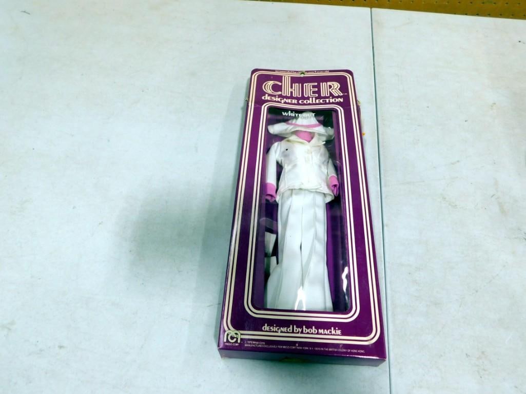 Vintage Cher Designer Collection Doll Outfit Whiteout by Bob Mackie 1976 Mego New Old Stock: Vintage Cher Designer Collection Doll Outfit Whiteout by Bob Mackie 1976 Mego New Old Stock