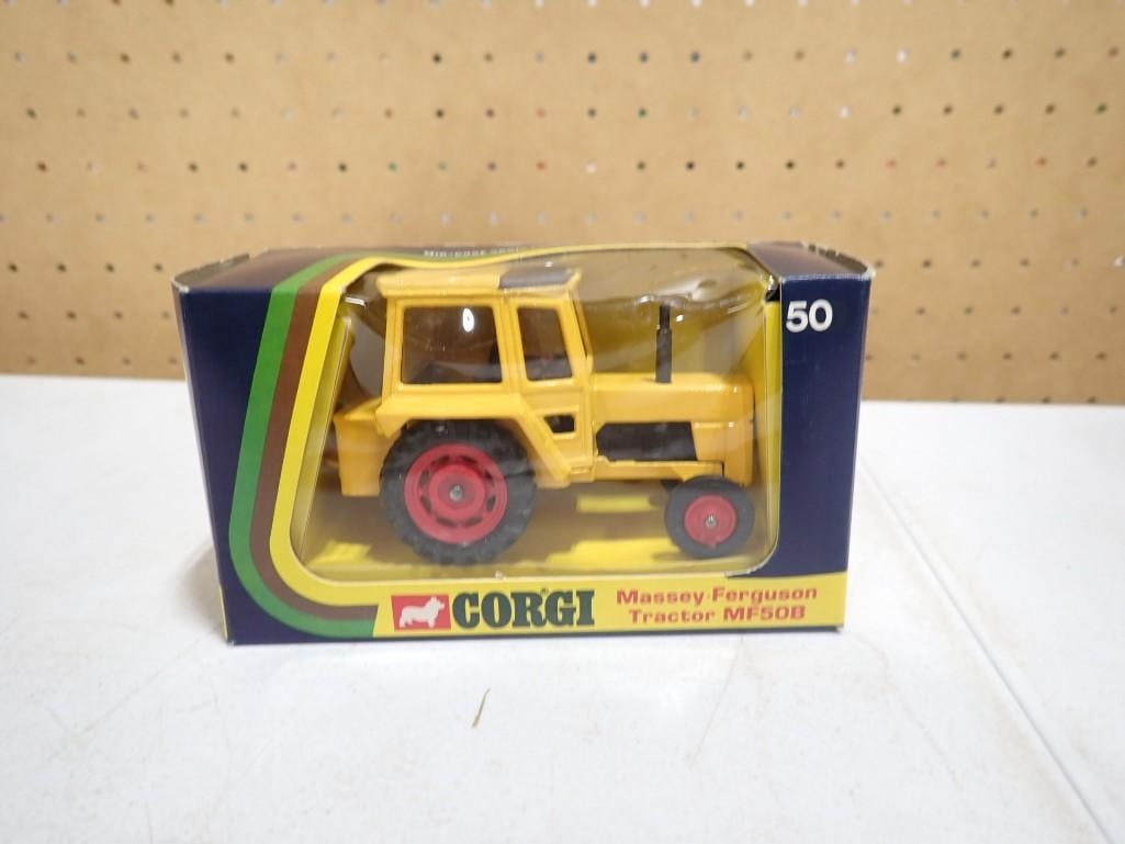 Vtg 1973 Corgi Massey Ferguson Tractor MF50B Toy NOS New Old Stock (1 of 5)