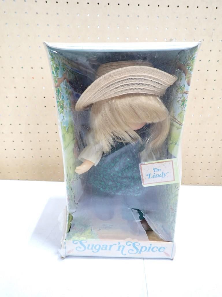 Vtg Sugar 'n Spice Lindy Doll by Knickerbocker NOS New Old Stock: Vintage Sugar n Spice Lindy Doll by Knickerbocker NOS New Old Stock . Outer plastic on the package is torn