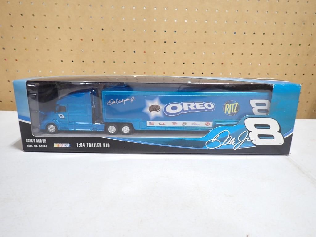 Oreo Ritz Dale Earnhardt Jr Nascar 1:64 Scale Nascar Trailer Rig in Original Box: Oreo Ritz Dale Earnhardt Jr Nascar 1:64 Scale Nascar Trailer Rig in Original Box