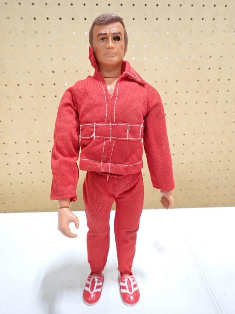 Vtg 1970s The Six Million Dollar Man Steve Austen Bionic Figure Doll: Vintage 1970s The Six Million Dollar Man Steve Austen Bionic Figure Doll