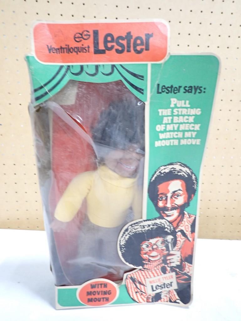 Vintage Lester African American Ventriloquist Doll in Original Box (1 of 5)