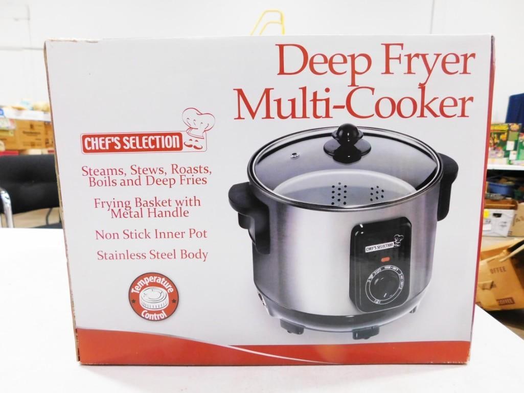 Chef's Selection Deep Fryer Multi Cooker New in Box (1 of 7)