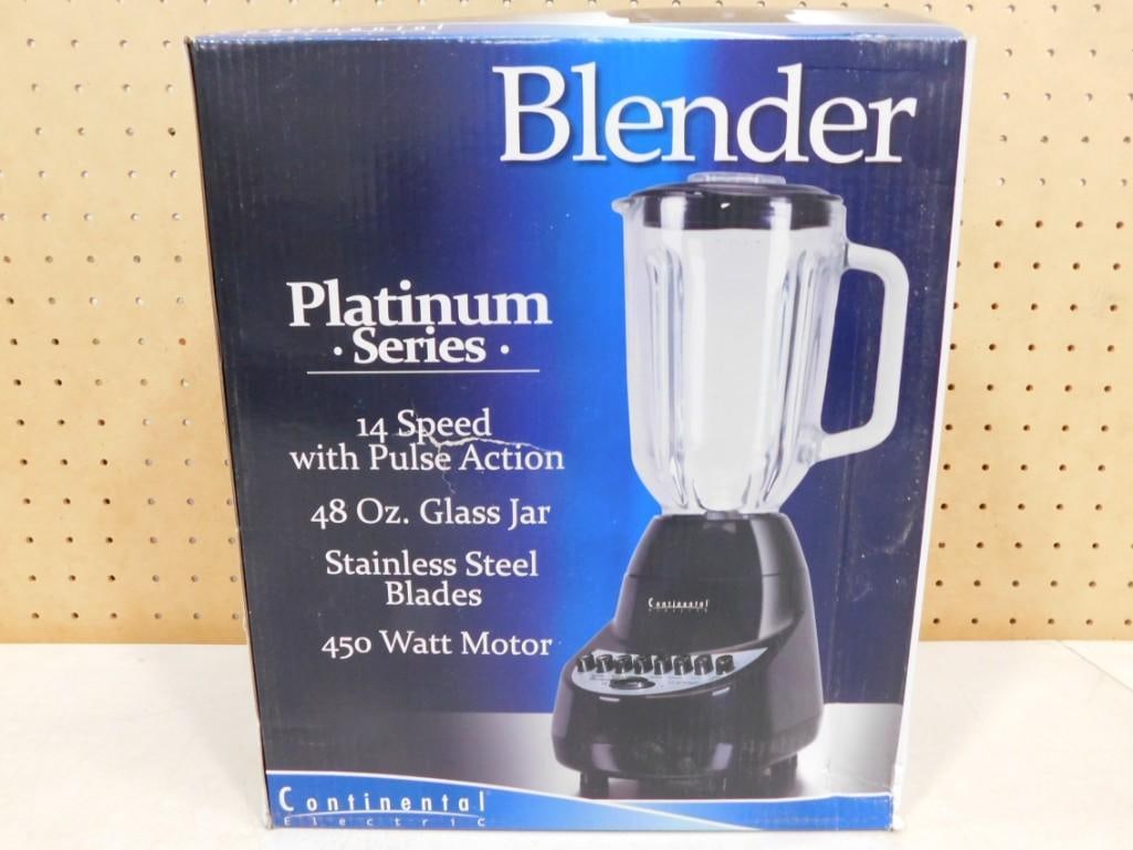 Continental Blender Platinum Series New in Box: Continental Blender Platinum Series New in Box