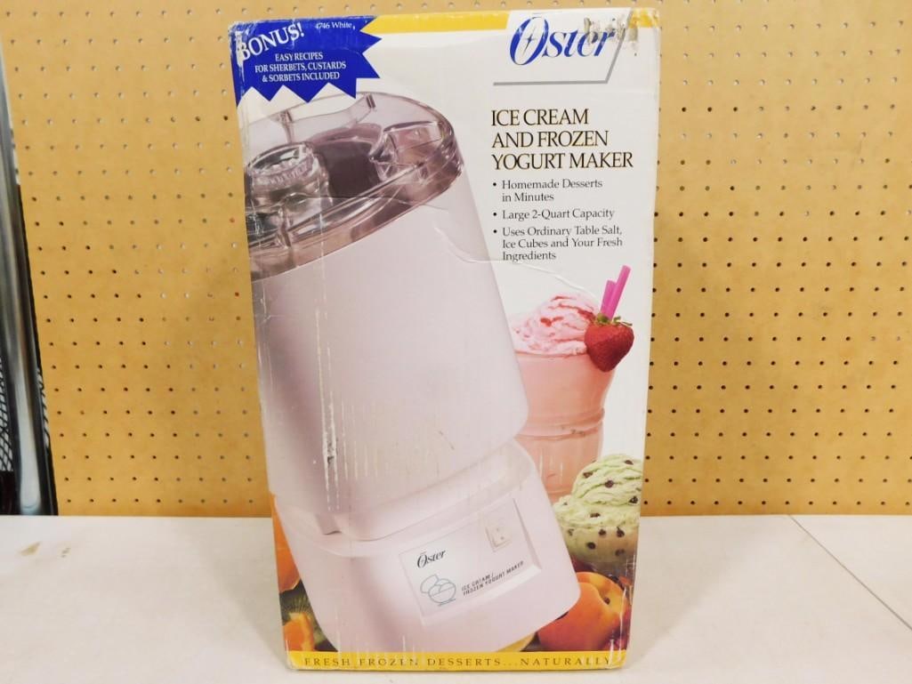 Oster Ice Cream and Frozen Yogurt Maker New in Box (1 of 7)