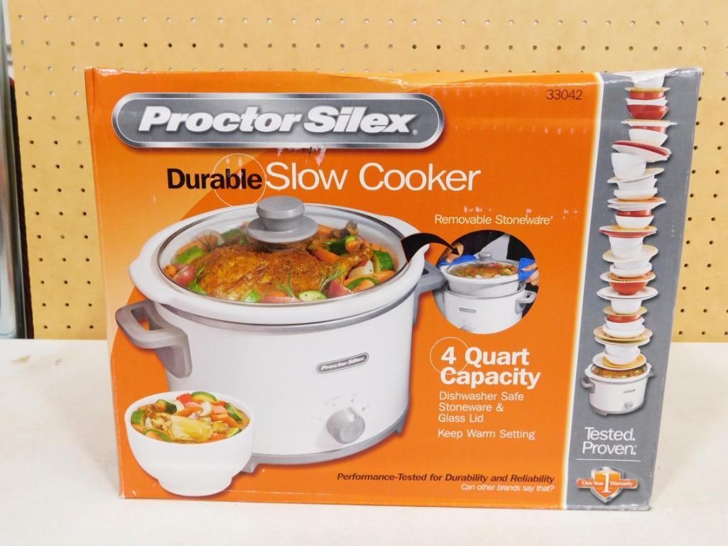 Proctor Silex 4 Quart Slow Cooker New in Box (1 of 7)